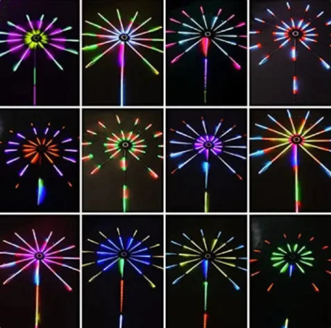 Firework Audio-Sync LED Strip Lights - Vibrant Room Decor