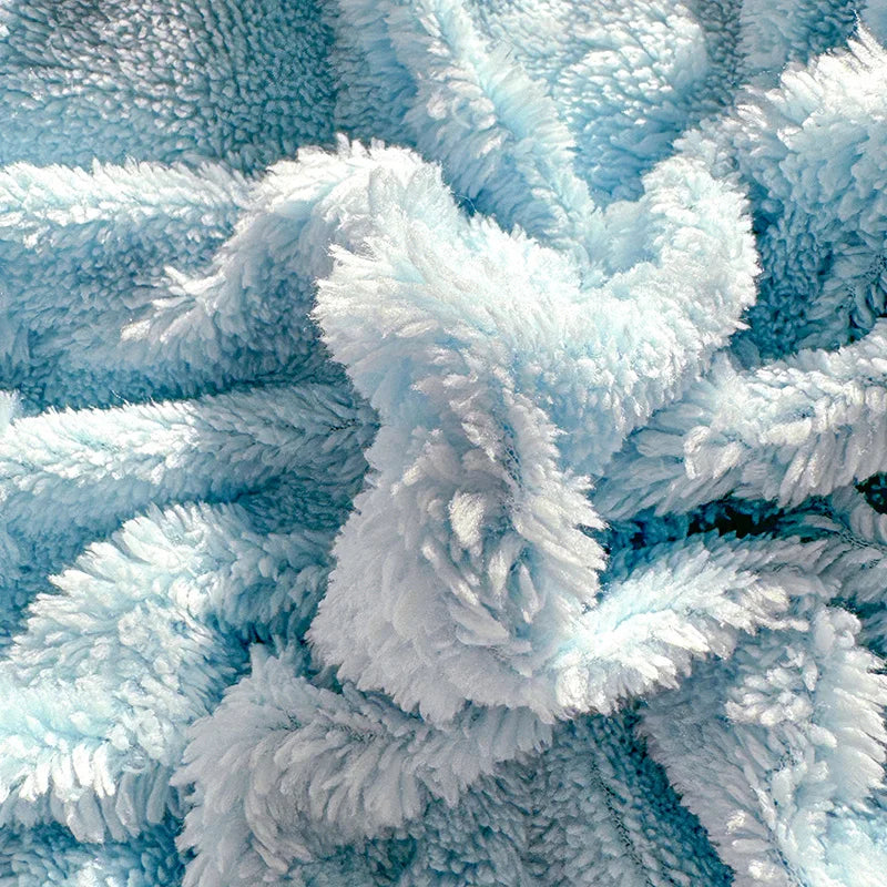Thickened Warm Milk Fiber Four-Piece Bed Set