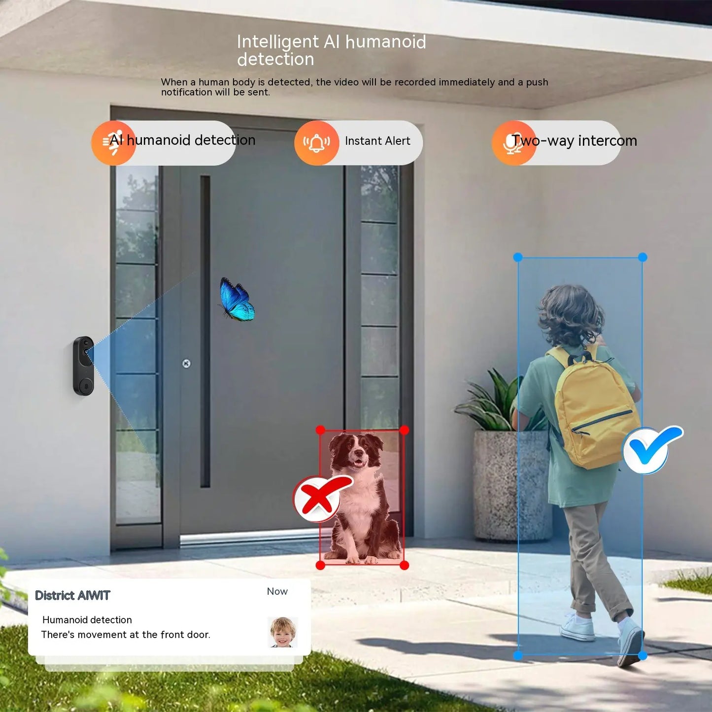 M50 Wi-Fi Visual Doorbell Wireless Camera
