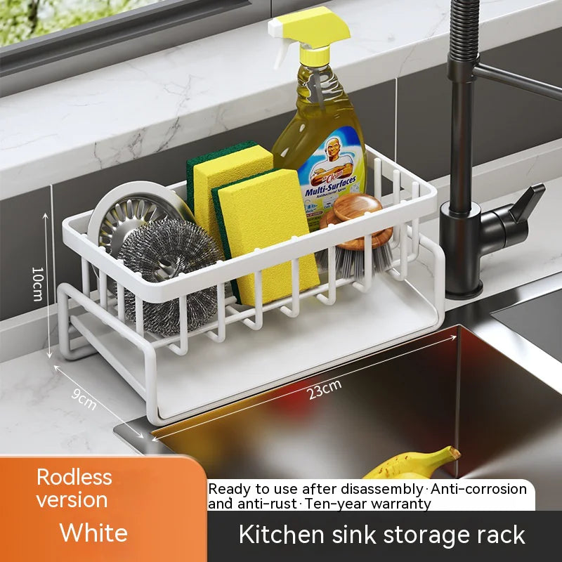 All-in-One Kitchen Sink Caddy with Draining System