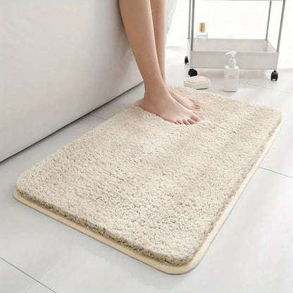 Thickened Anti-Slip Plush Bathroom Floor Mat