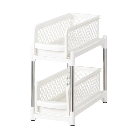 Dual-Room Storage Solution Rack