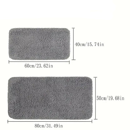 Thickened Anti-Slip Plush Bathroom Floor Mat