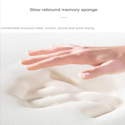 Thickened Anti-Slip Plush Bathroom Floor Mat
