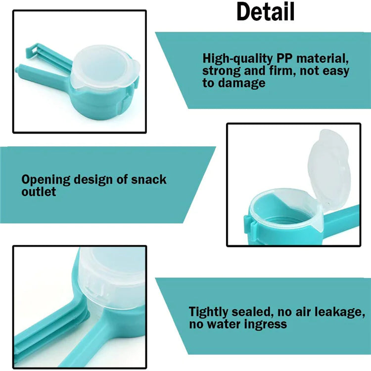 Snack Freshness Sealing Clip