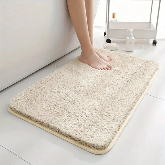 Thickened Anti-Slip Plush Bathroom Floor Mat