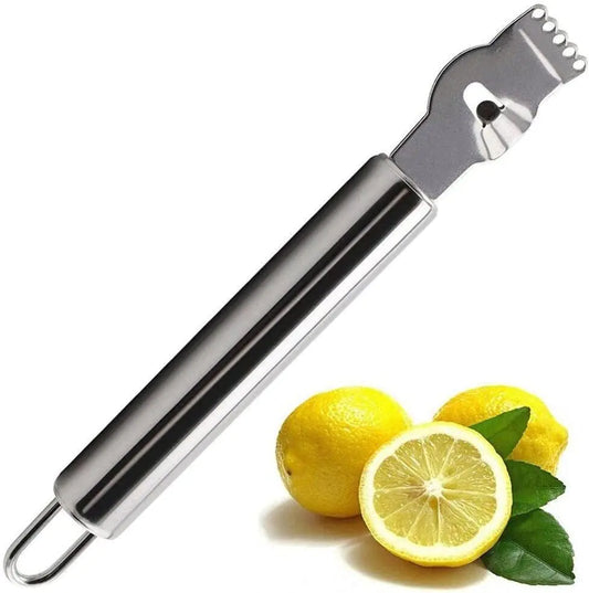 Generic Kitchen Gadgets Stainless Steel Lemon Peeler Tools Bar Accessories